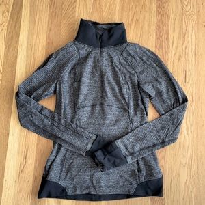 Lululemon Black and Grey Jacket